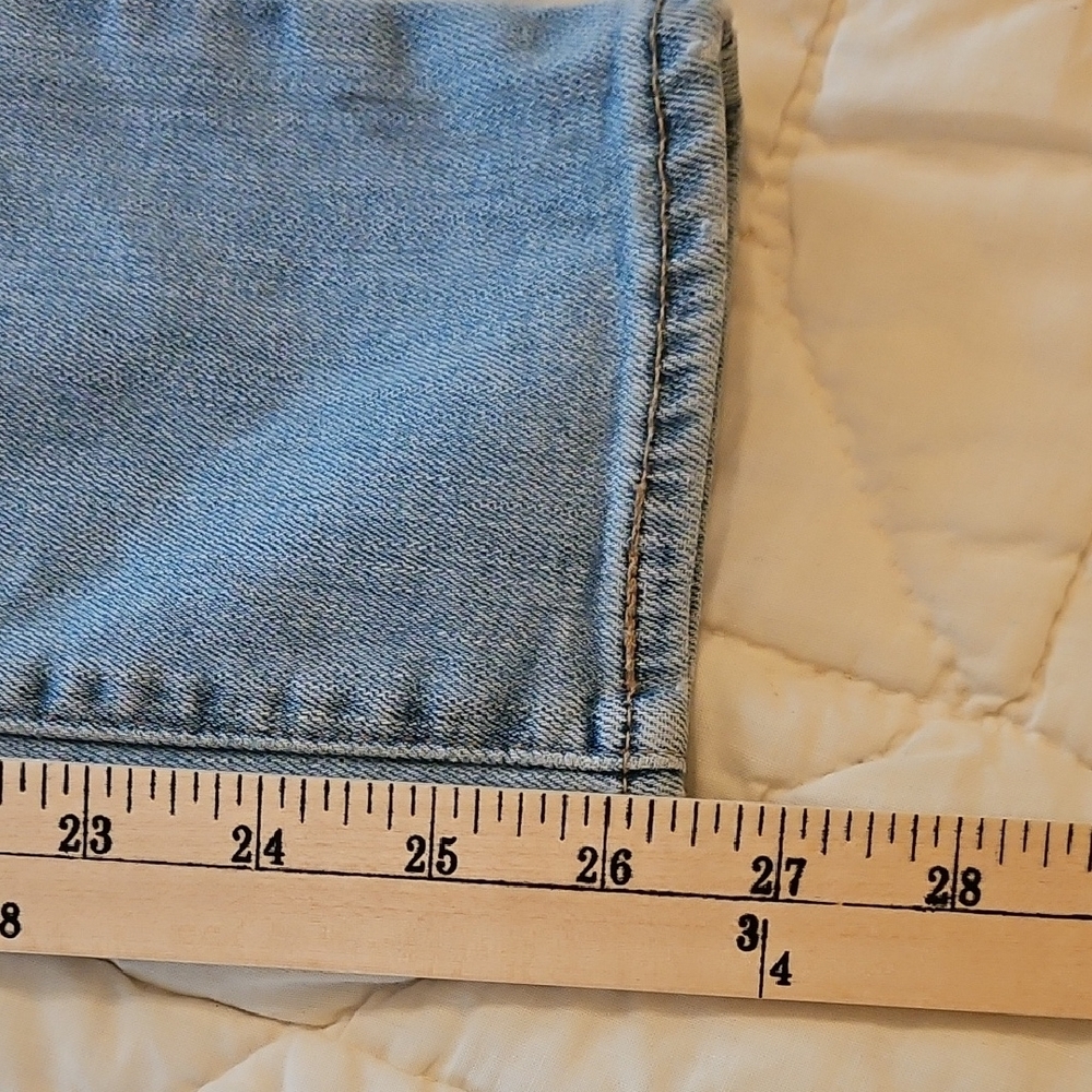 Levi's -721 High Rise Skinny Jeans - Light Blue Denim - Picture 8 of 8